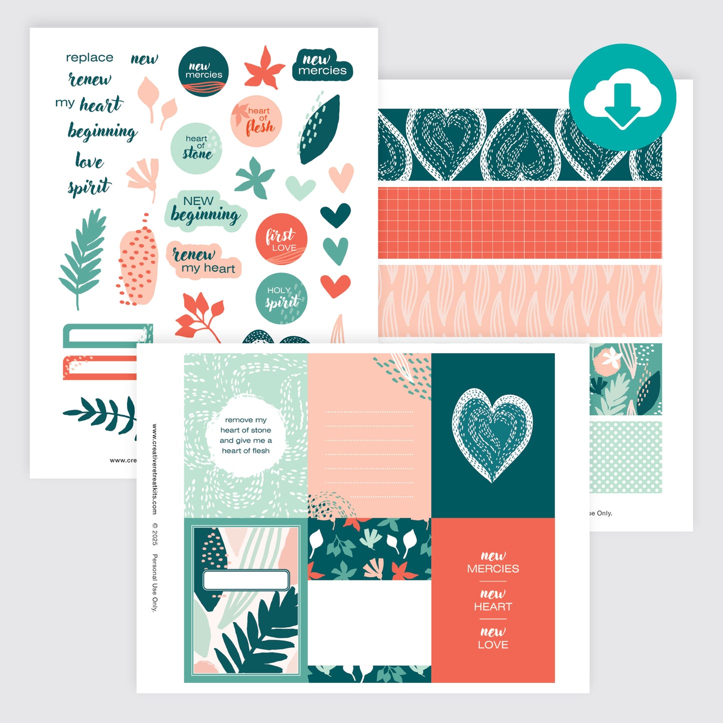 One Heart Printables
