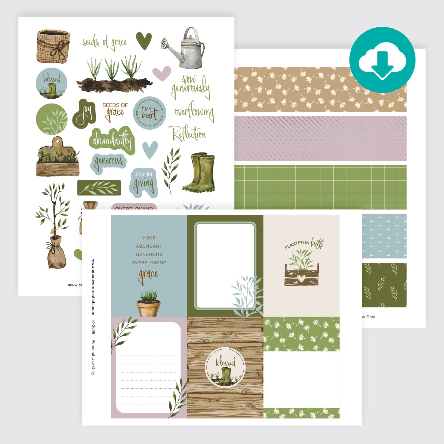 Planted In Faith Printables