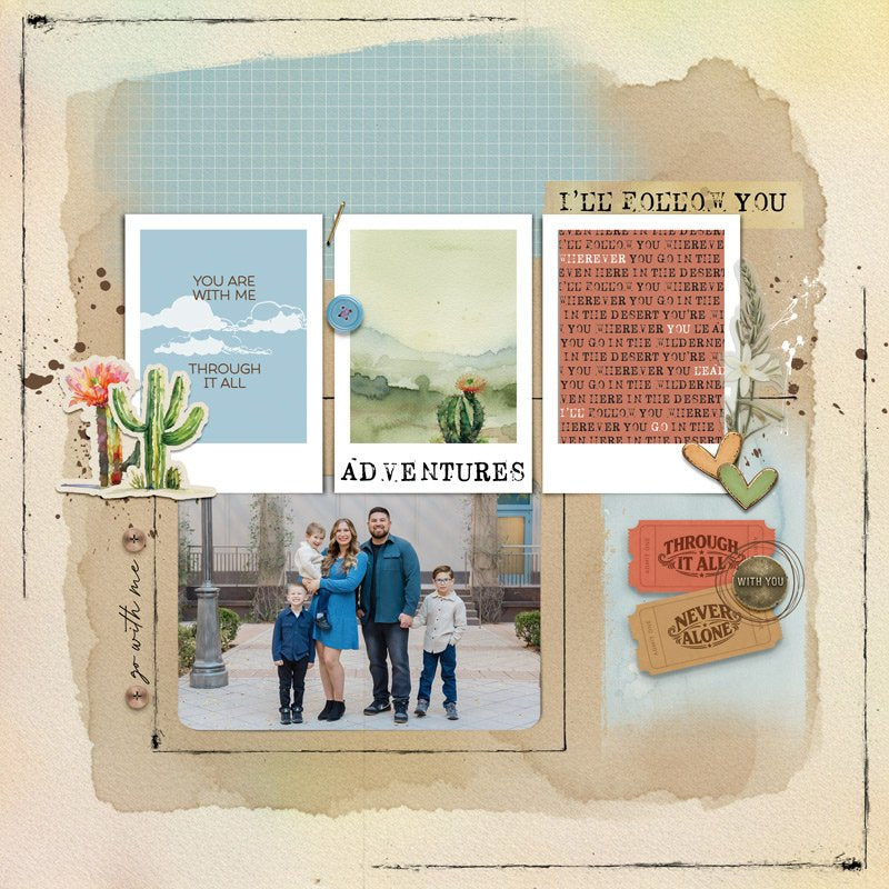 In The Desert Journaling Cards