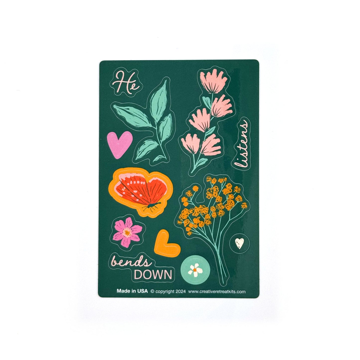 Bends Down Faith Art Box