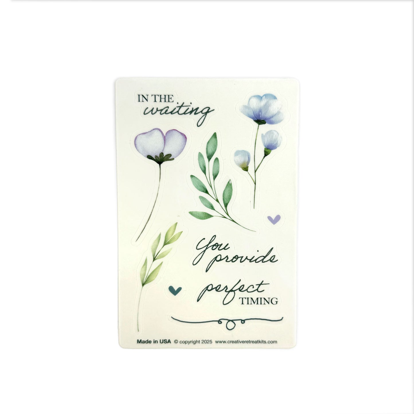 Manna from Heaven Clear Stickers