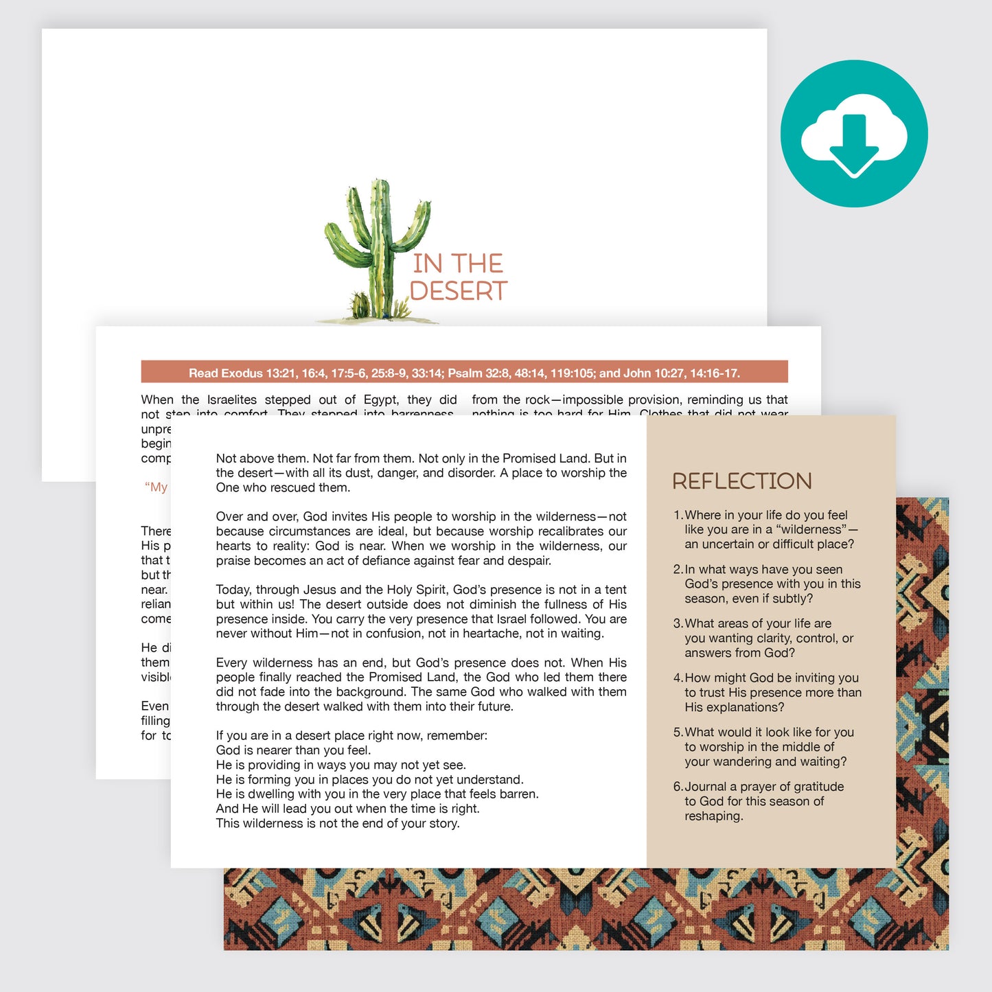 In The Desert Devotional (PDF)