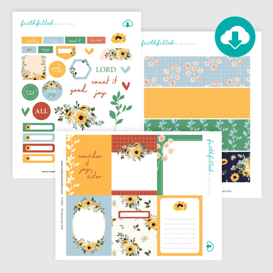 Count it Joy Printables