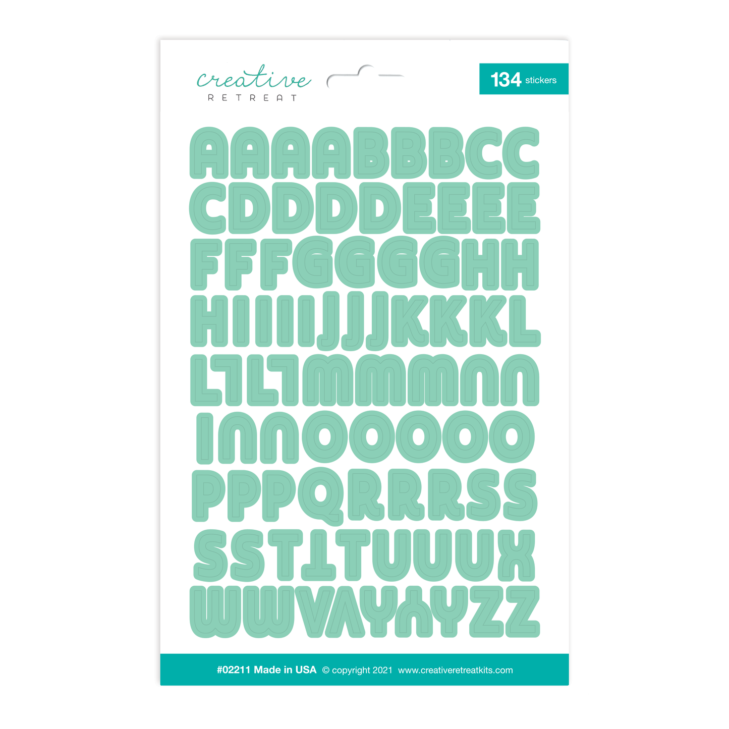 The Vine Alphabet Stickers