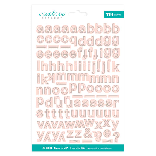 Everyday Discipling Alphabet Stickers