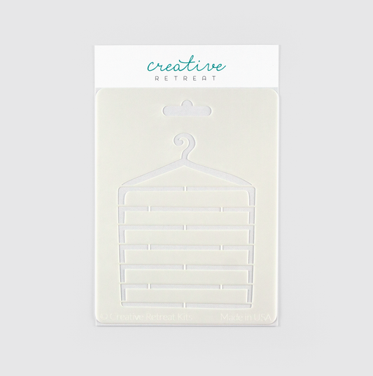 Clothing Hanger Stencil