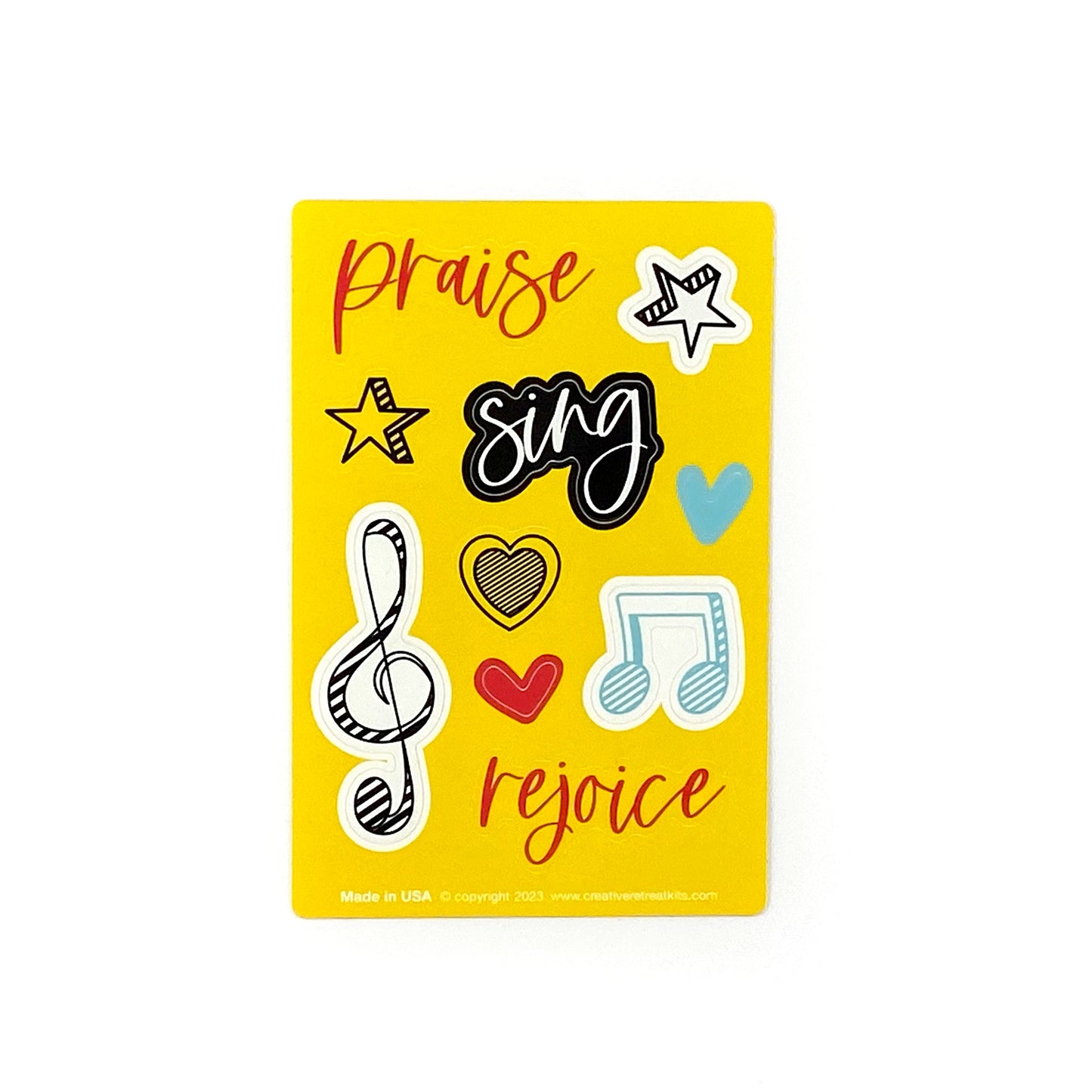 Sing for Joy Faith Art Box