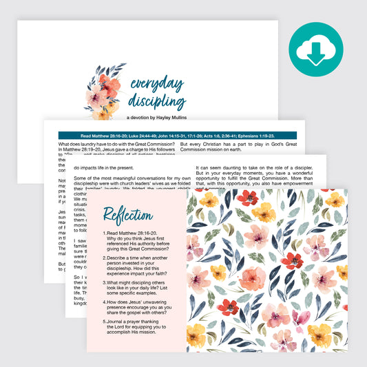 Everyday Discipling Devotional (PDF)