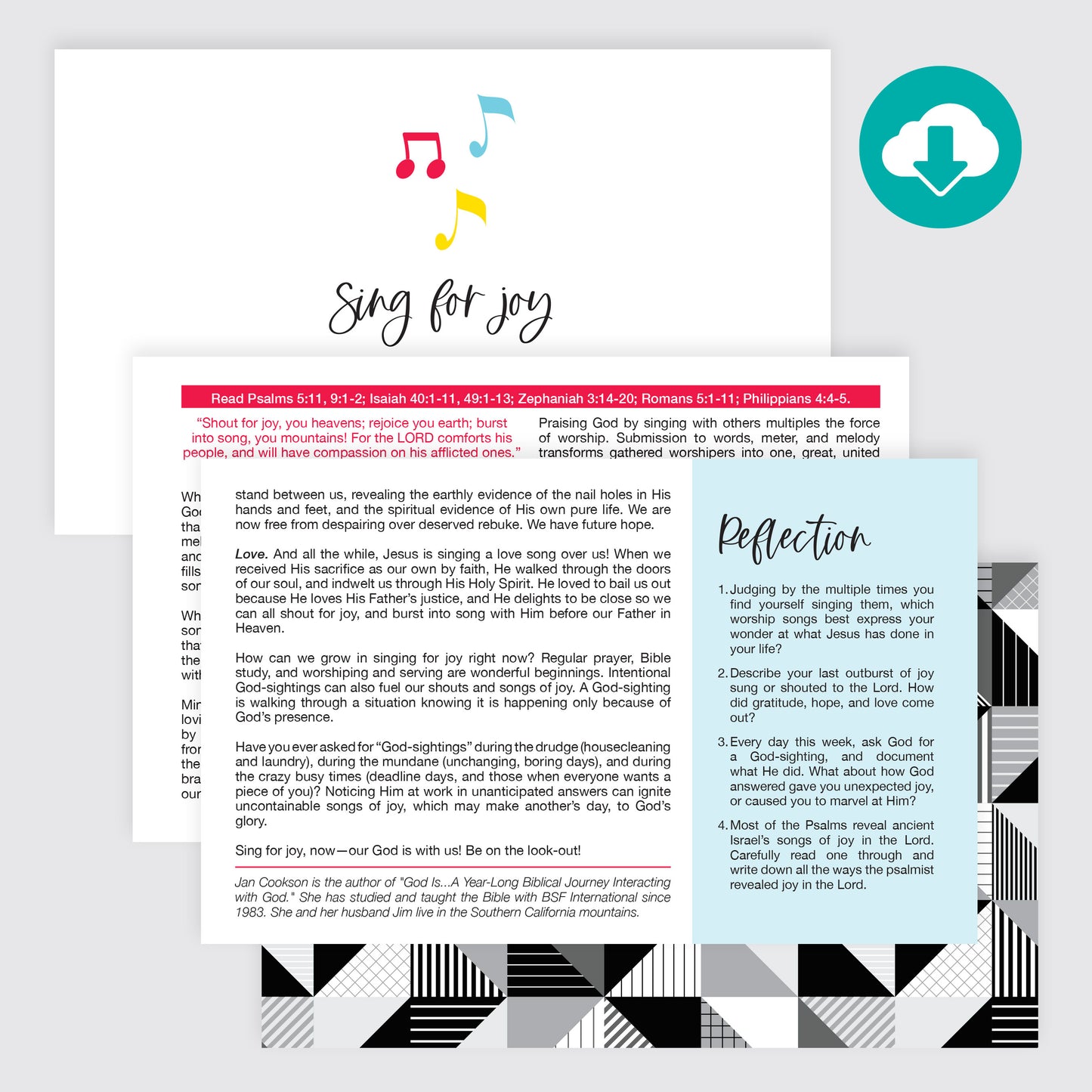 Sing for Joy Devotional (PDF)