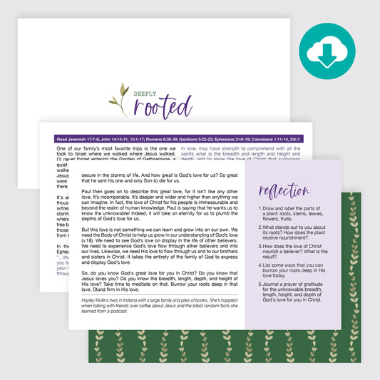 Deeply Rooted Devotional (PDF)