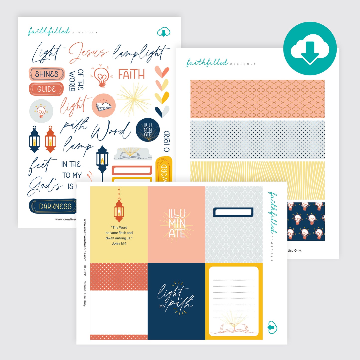 Lamplight Faith Printables