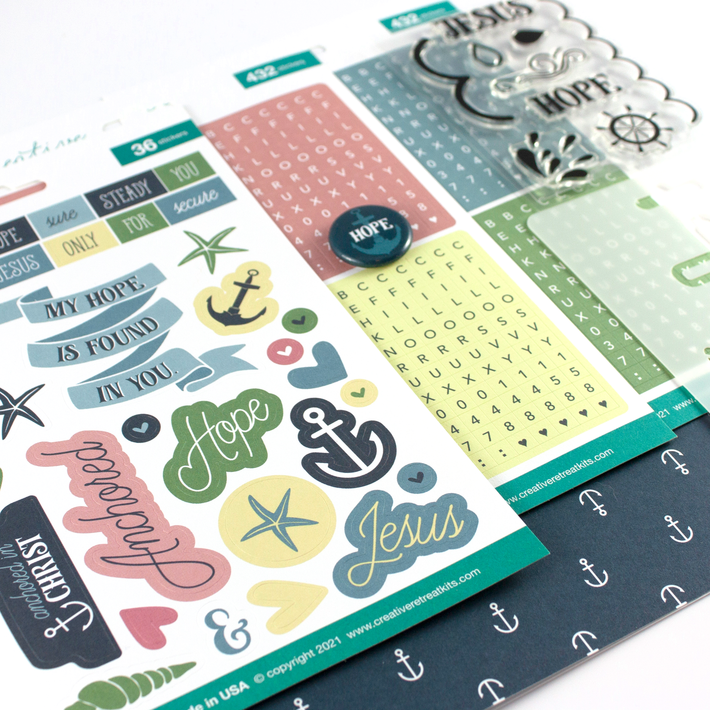 Anchor of Hope Faith Art Box