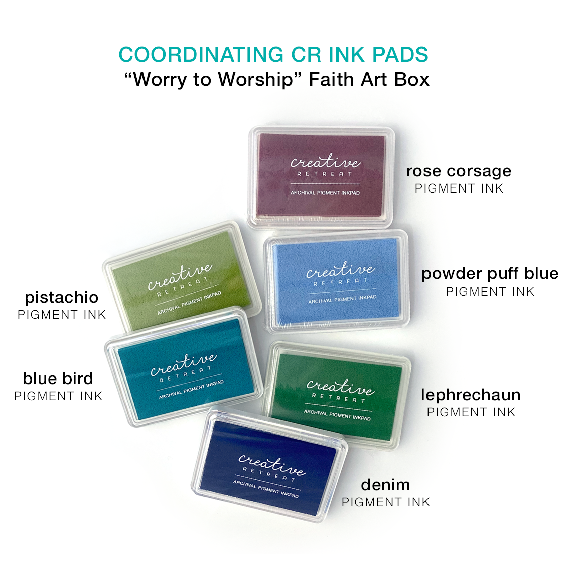 Worry to Worship Faith Art Box