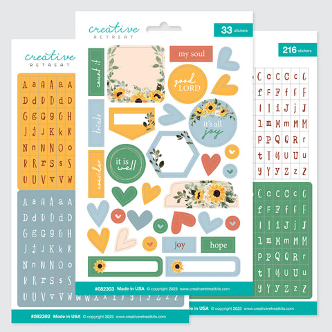 Count it Joy Sticker Set