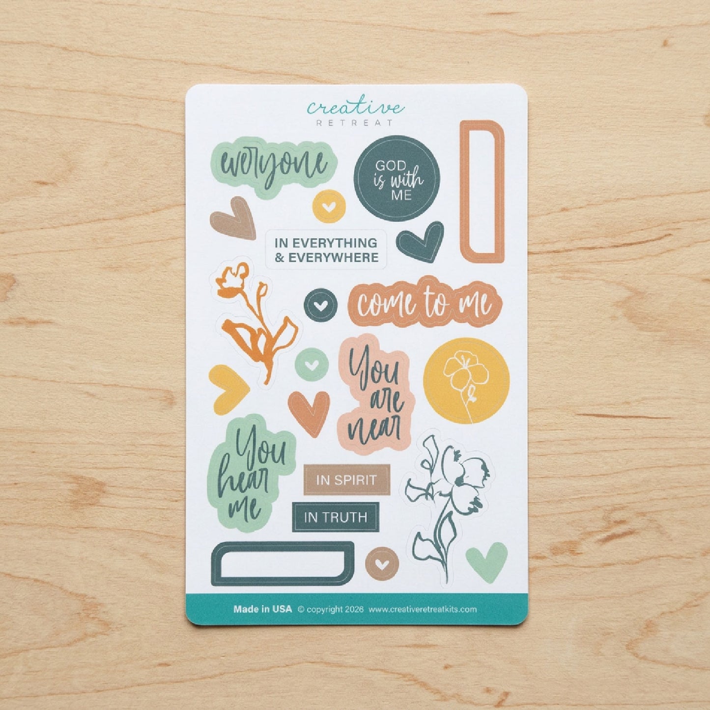 All Who Call Glossy Decor Stickers