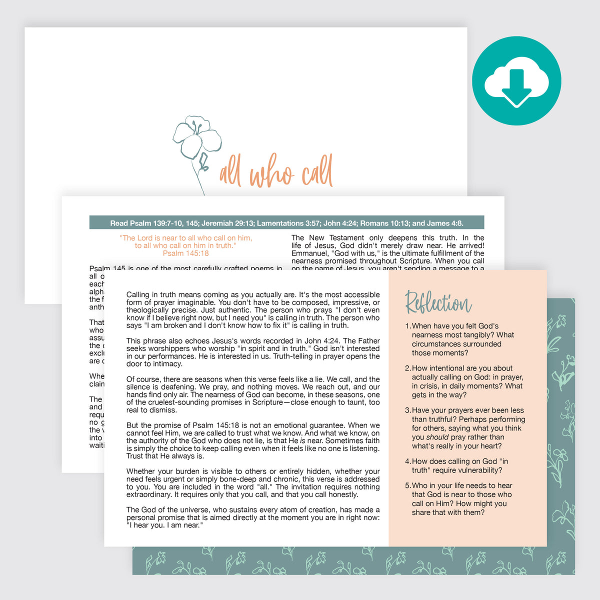 Digital Sticker Pack for GoodNotes | Draw Near