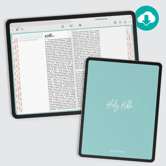 Digital Journaling Bible WEB