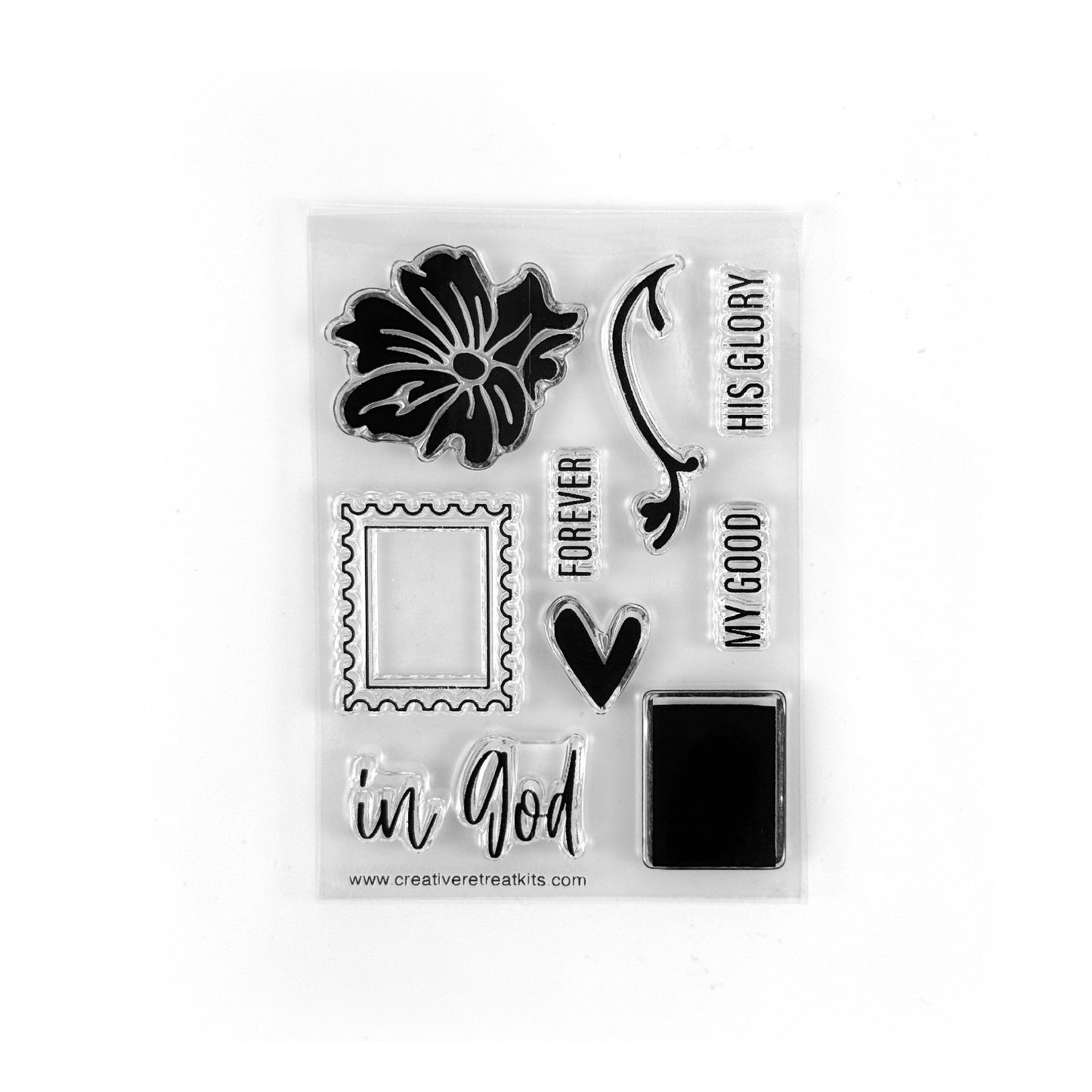 My God Reigns Faith Art Box