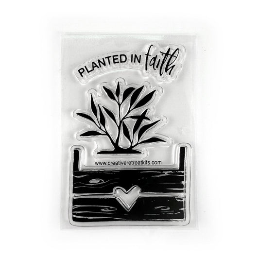 Planted In Faith Stamp Set