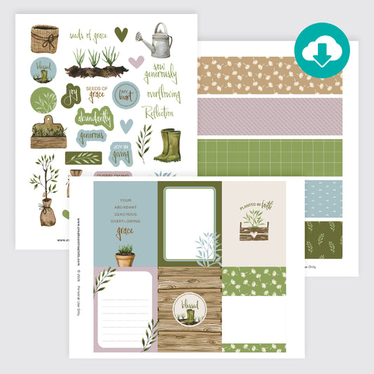 Planted In Faith Printables