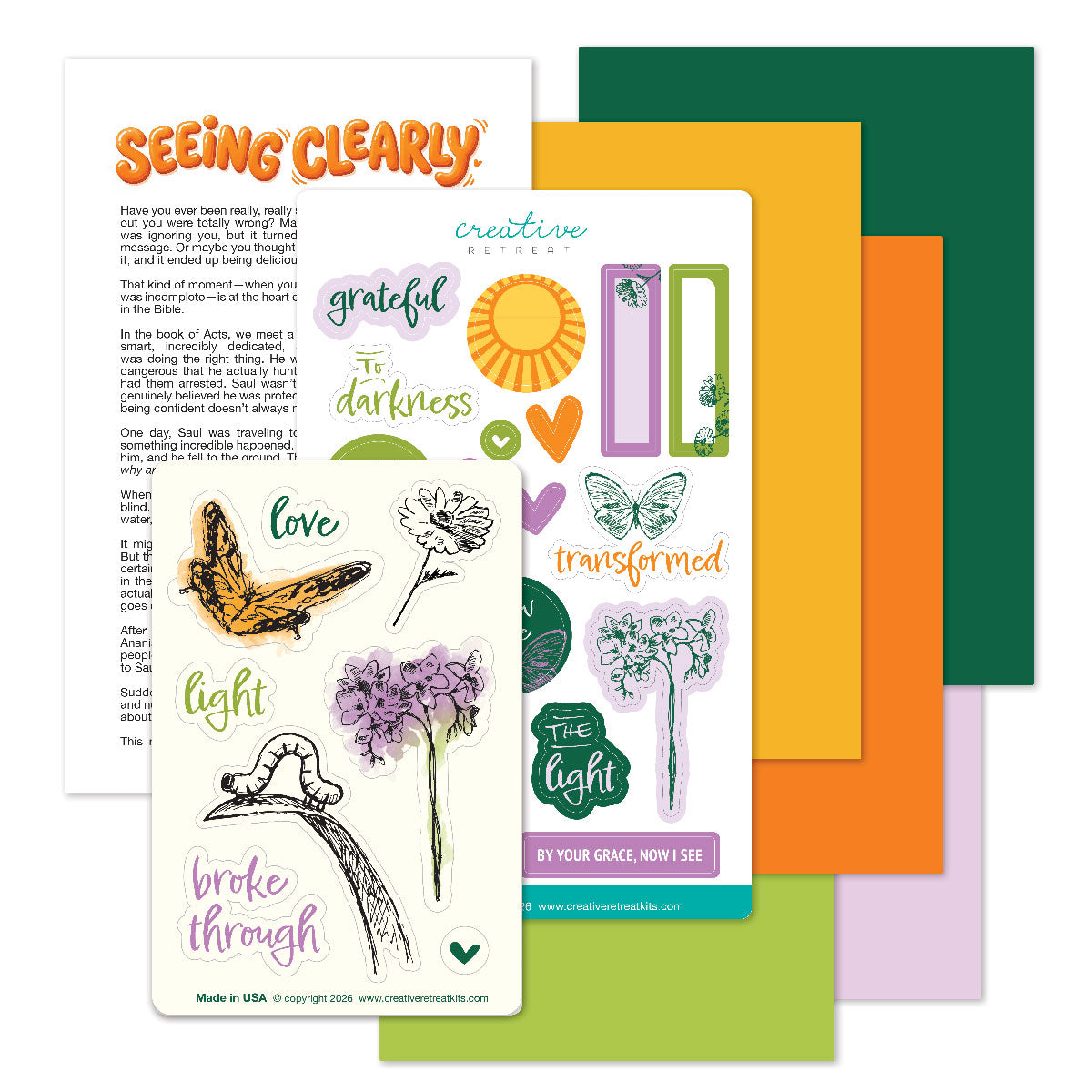 Seeing Clearly Kids Club Kit