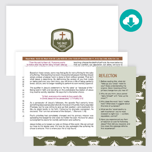 Printable Daily Cross Devotional (PDF)