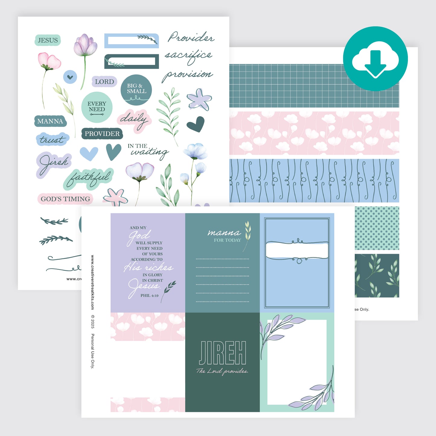 Manna from Heaven Printables