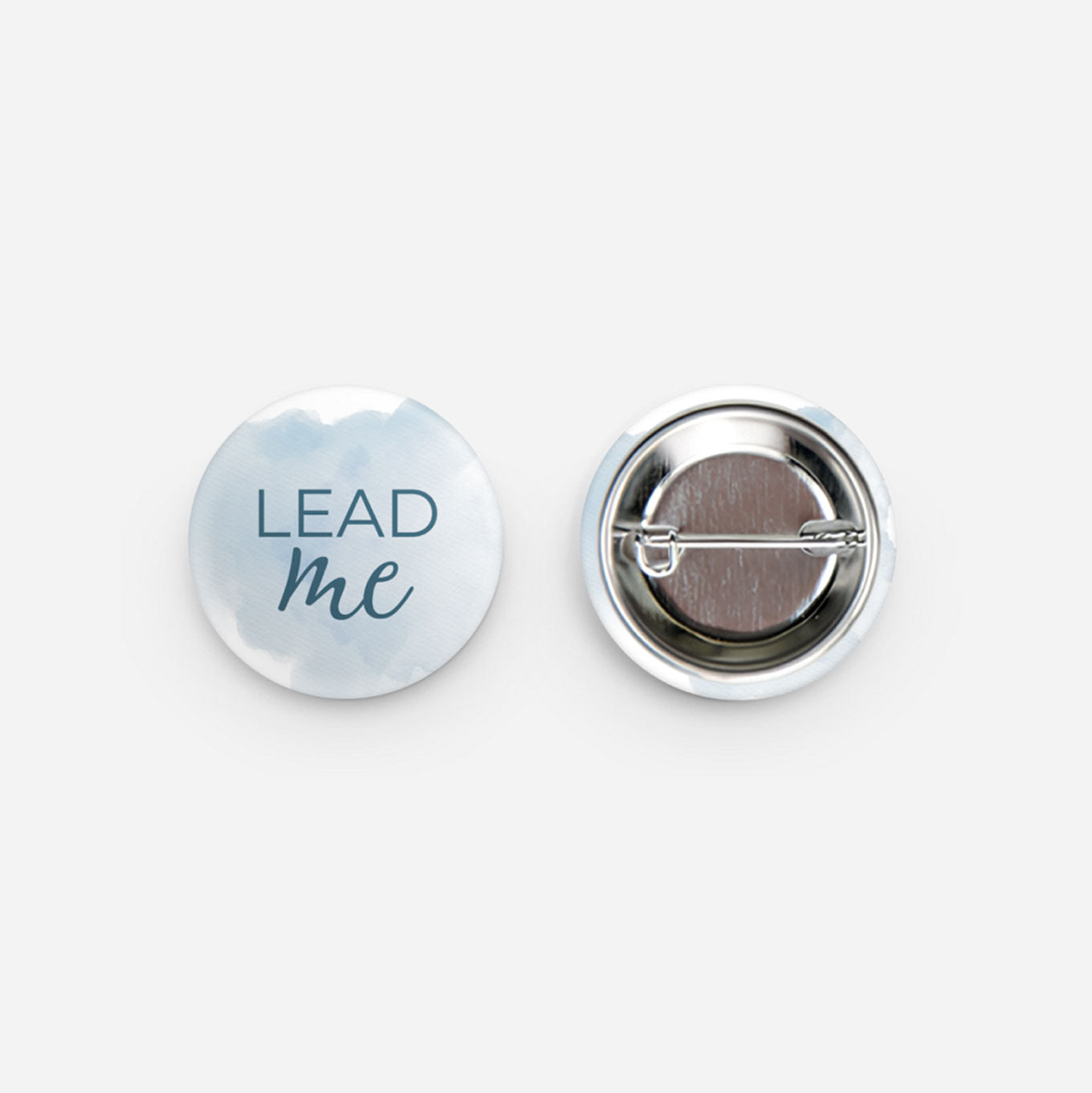 Lead Me Button Pin