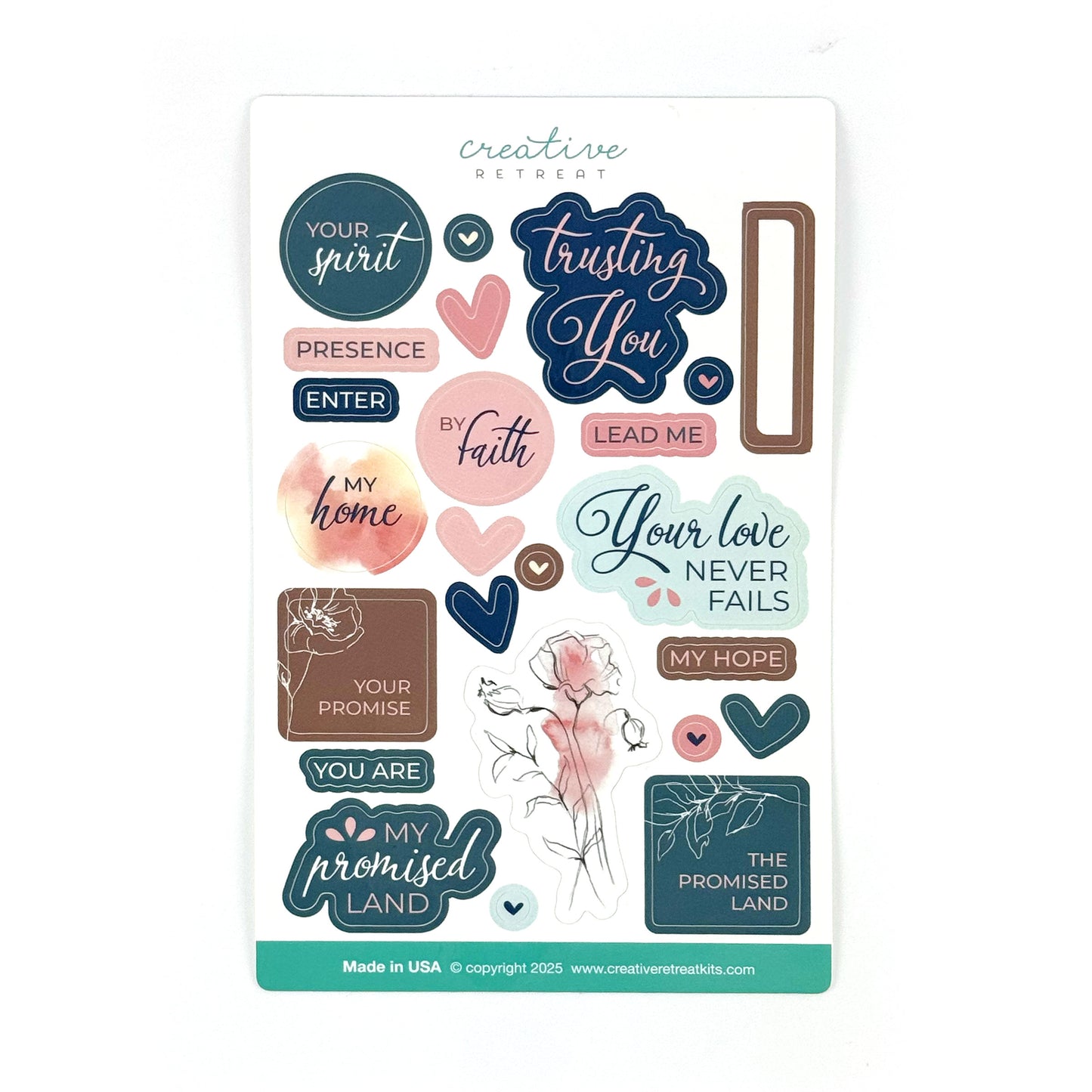 Promised Land Glossy Decor Stickers