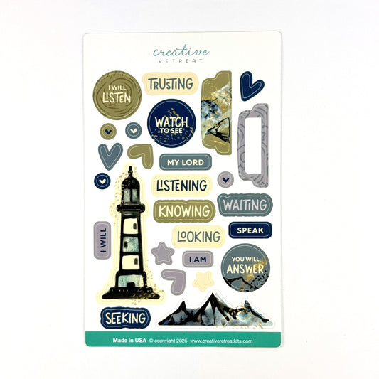 Watchtower Glossy Decor Stickers