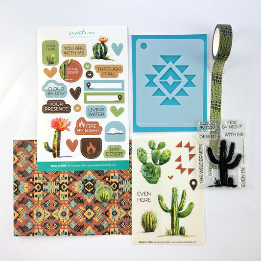 In The Desert Faith Art Box