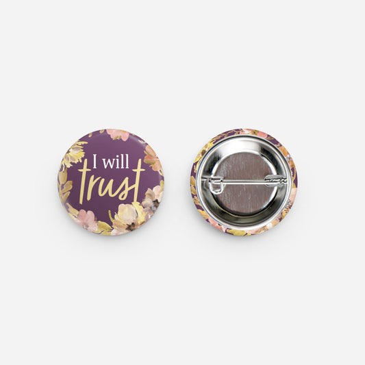 Steadfast Button Pin