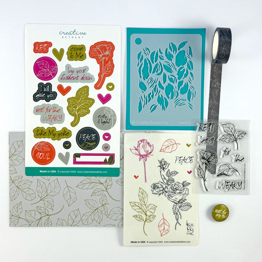 Rest for the Weary Faith Art Box