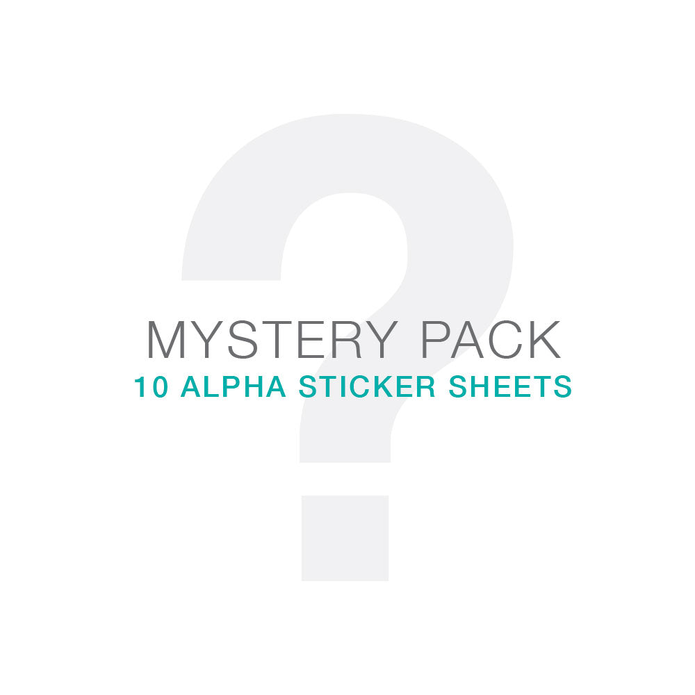 Alpha Mask Sticker Mystery Alpha Stickers Bundle – Creative Retreat Kits