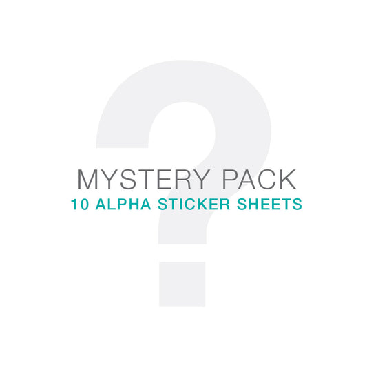 Mystery Alpha Stickers Bundle