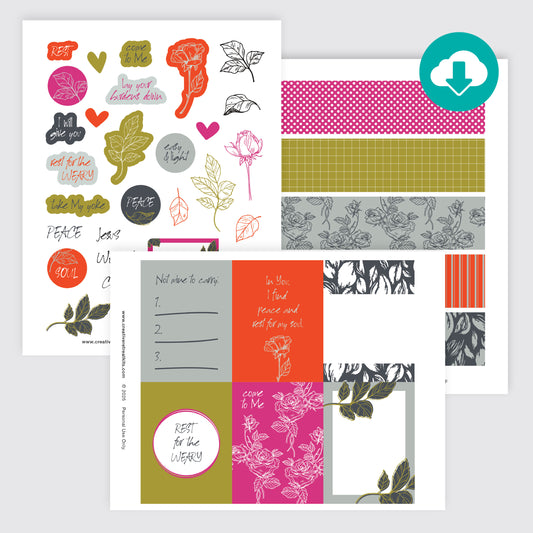 Rest for the Weary Printables