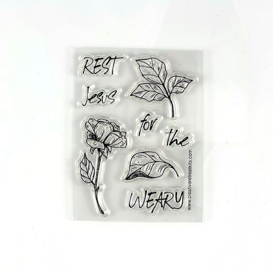 Rest for the Weary Stamp Set