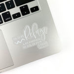 My Refuge Vinyl Sticker