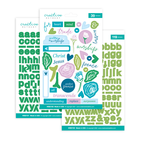 Worry to Worship Sticker Set