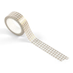 Gold Grid Washi Tape
