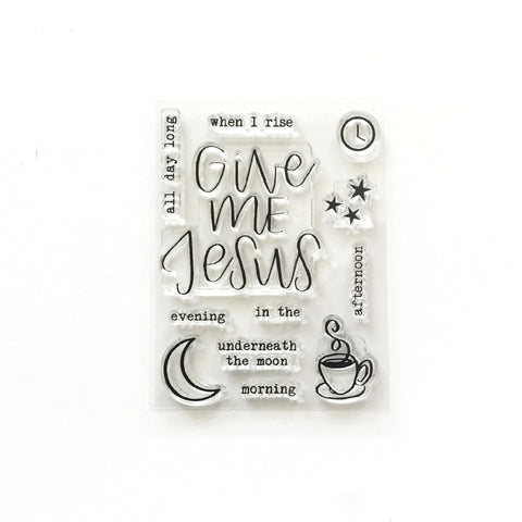 Give Me Jesus Stamp Set