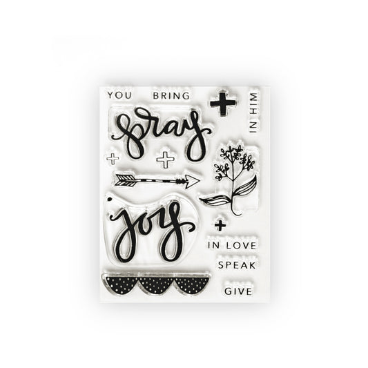 Pray Joy Stamp Set