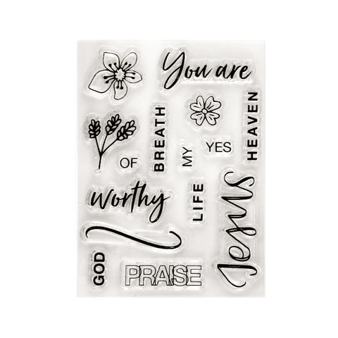 You Are Worthy Stamp Set